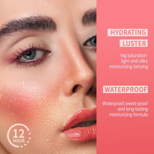 Image of Matte Creamy Lipstick for Women, Long Lasting Waterproof Velvet Lipstick, Lip Stick Crayon Buildable Blendable Creamy Color, Moisturizing Longwear Lip Makeup 03#