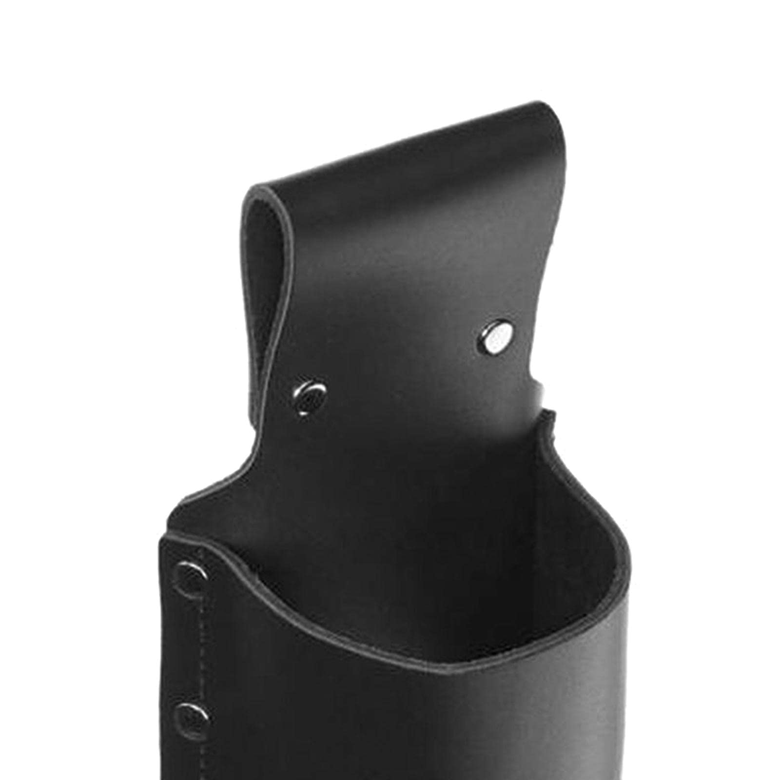 Waist Beer Belt Holster Beverage Can Holder Leather Wine Bottle Bag Black-image-46