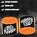 Revansh Sports 180-Inch Mexican Style Hand Wraps – Elasticated for Boxing, MMA, Kickboxing, Muay Thai & Martial Arts | Men & Women (Orange)