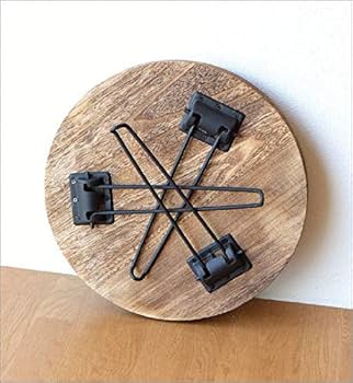 Amazon｜ちゃぶ台 折りたたみ 丸テーブル ローテーブル 木製 アイアン