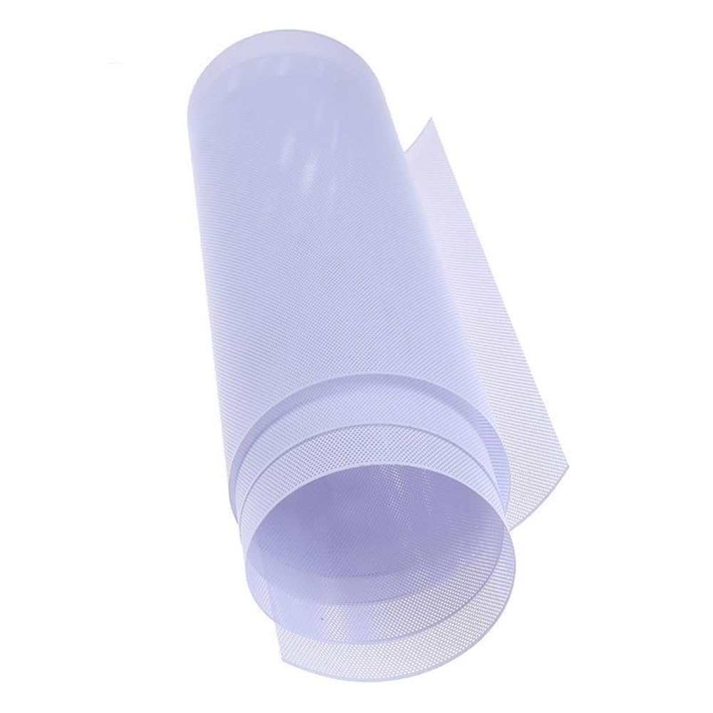 Filtro De Polvo Pvc for Chasis Computadora 50X50 Cm 50X100 Cm, Bianc0 Negro | transpirable, panel lateral de carcasa de PC, carcasa de PC(White,50X100CM)