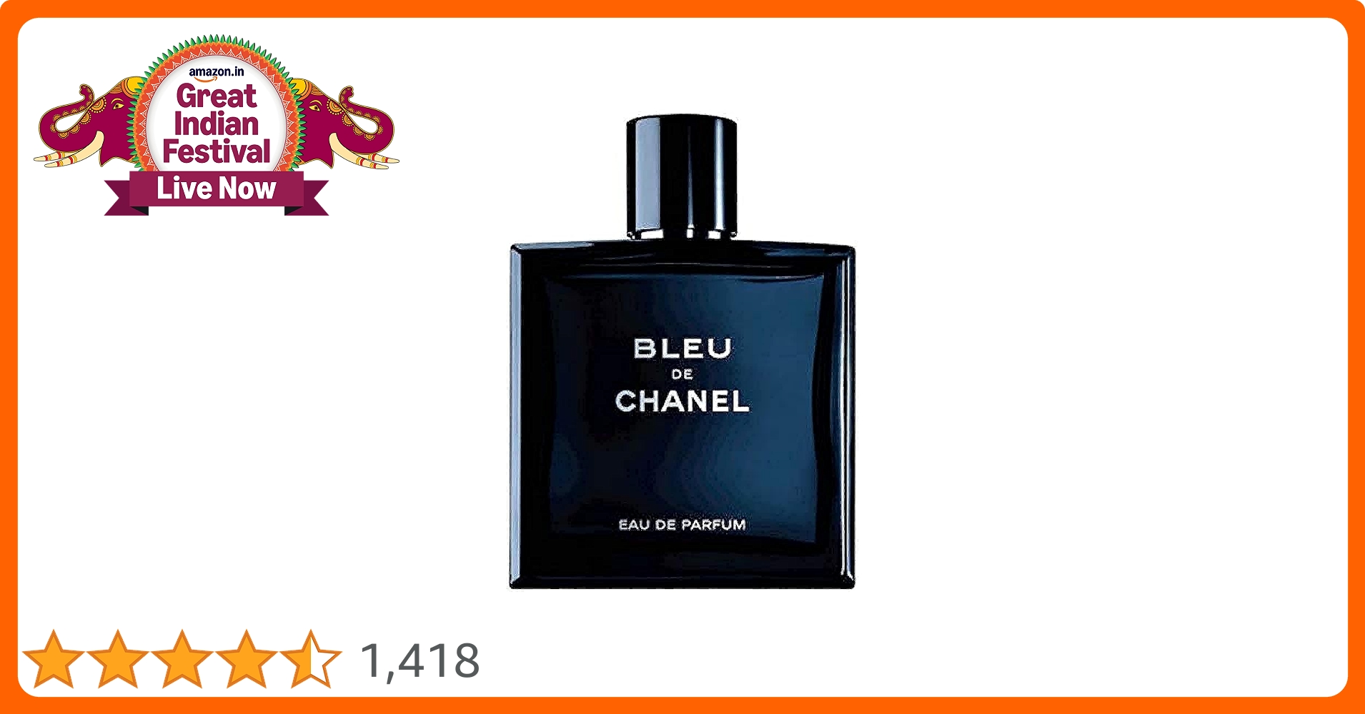 j＊otBLEU DE CHANEL Eau de Parfum100ml Buy CHANEL Women's Bleu De Eau De Citrus Parfum Spray 100Ml