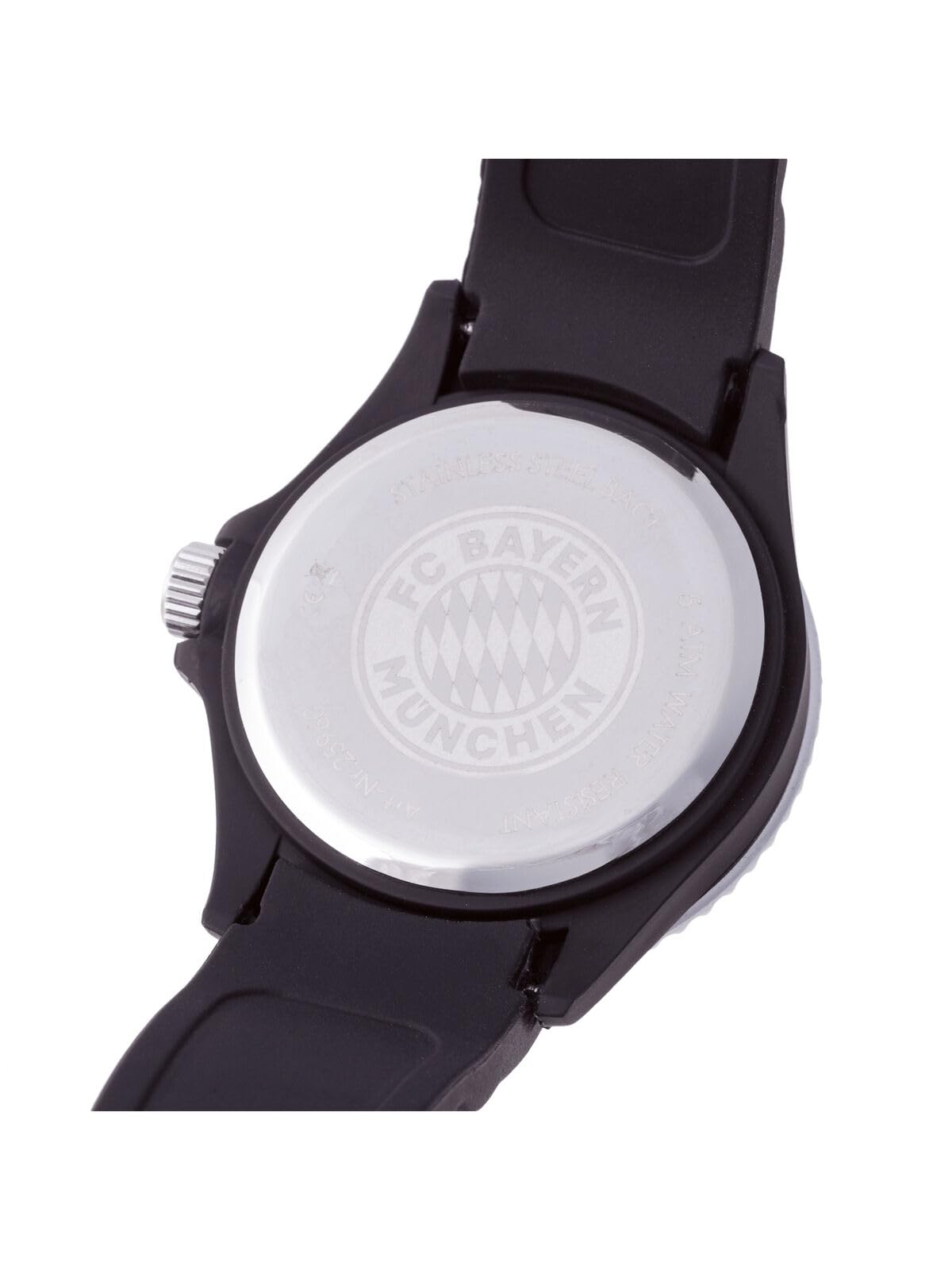 FC Bayern München Montre pour fan - Montre pour adulte - Noir, Noir , taille unique, Moderne