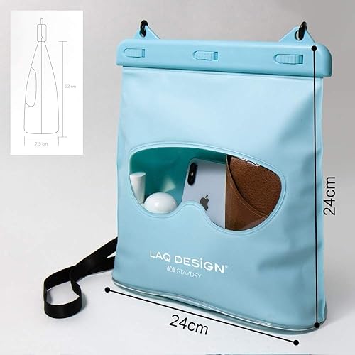 Miniatura 5 de LAQ DESiGN Perspective Bolsa de almacenamiento impermeable y bolsa seca de doble cara con pantalla táctil bolsillo Inter