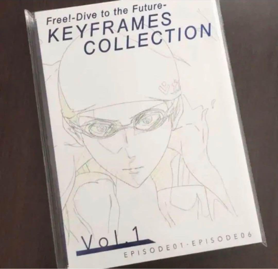 Free!　DF　キーフレーム　KEYFRAMES COLLECTION 原画集】Free!DFオープニングアンドエンディングキーフレーム