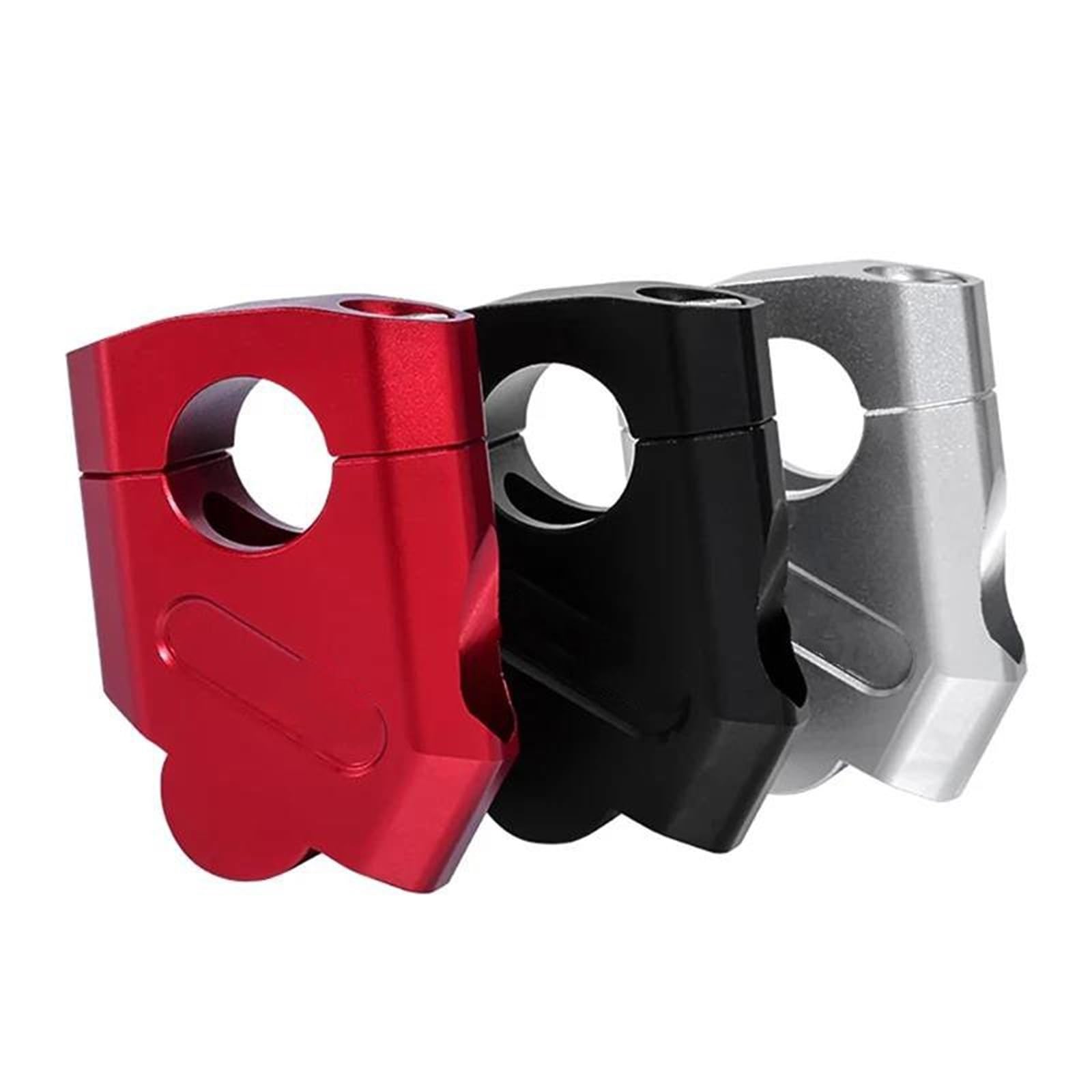 Barre Rehaussement Guidon Moto 22mm 28mm Support Serrage pour NTV650 pour Deauville 700 pour Varadero 125