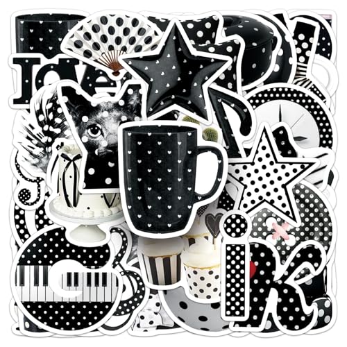 Amazon.co.jp: モノトーン 水玉柄 ドット柄 ファッション 白黒雑貨