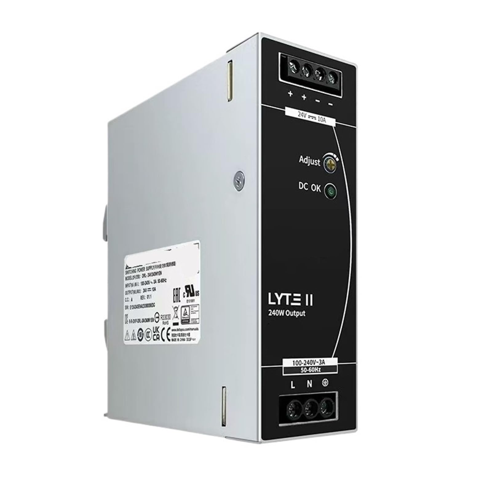 CLEUFWKO 24V10A 240W Power Supply DRL-24V240W1ENA