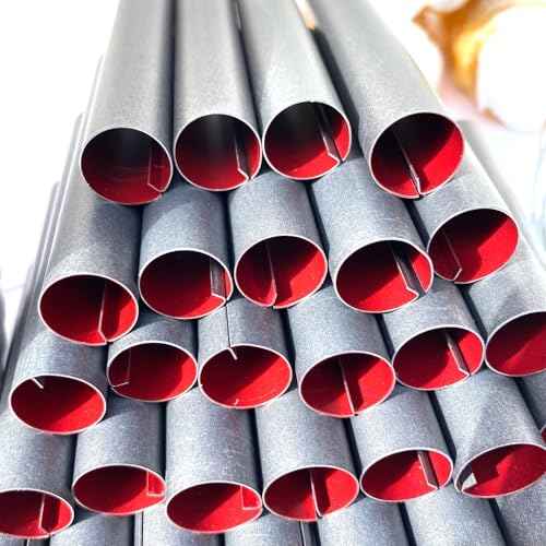 CULIMI Mini Schaumrollen Formen 30er Set 8 cm Schillerlockenformen mit Antihaftbeschichtung -Cannoli Röhrchen zum Backen Backformen für Schaumrollen Sahnerollen