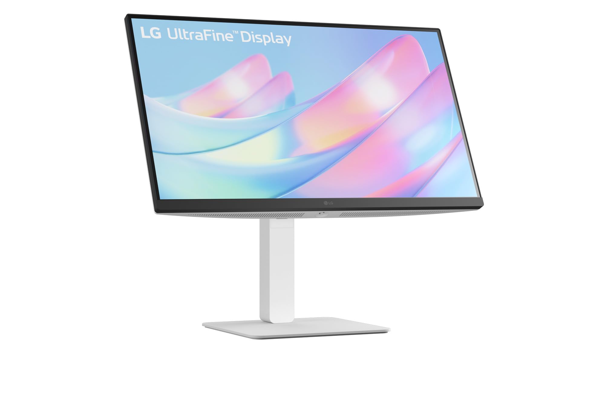 LG, 27 Zoll, Ultrafine Display, Monitor, UHD 4K 3840 x 2160, IPS, HDR10, DCI-P3 90%, 27US550-W.AEU – Weiß