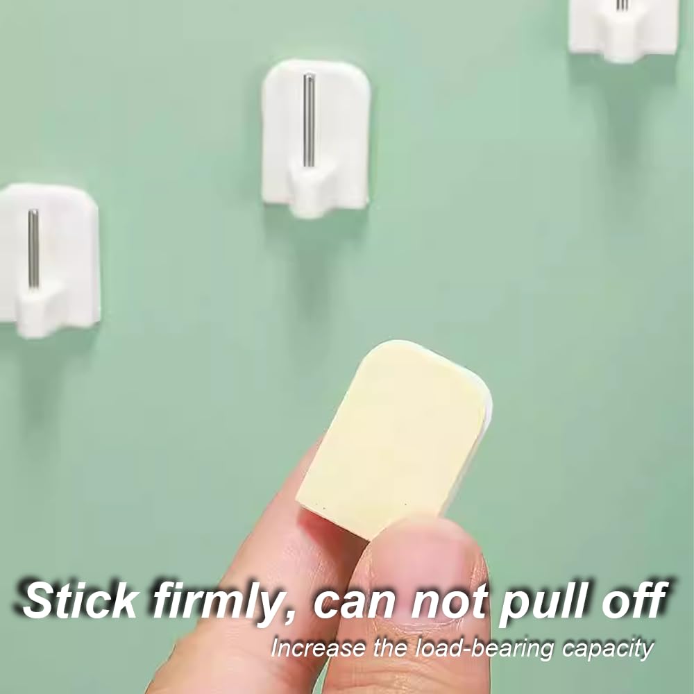 Crochets Adhésifs Pour Tringle à Rideaux Mini 30 Pcs Crochet Adhésif