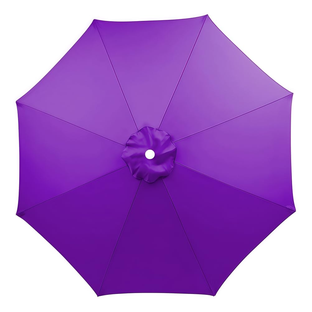SAYEYBU Simple Deluxe Patio Umbrella Replacement Canopy Outdoor Table Market Yard Umbrella Replacement Top Cover,20,4M 8Rib