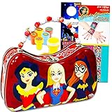 DC Comics Supergirl Tin Purse - Supergirl Toys Bundle with Purse Tin, Stickers, Tattoos, Coloring Book and More (Supergirl Party Supplies)