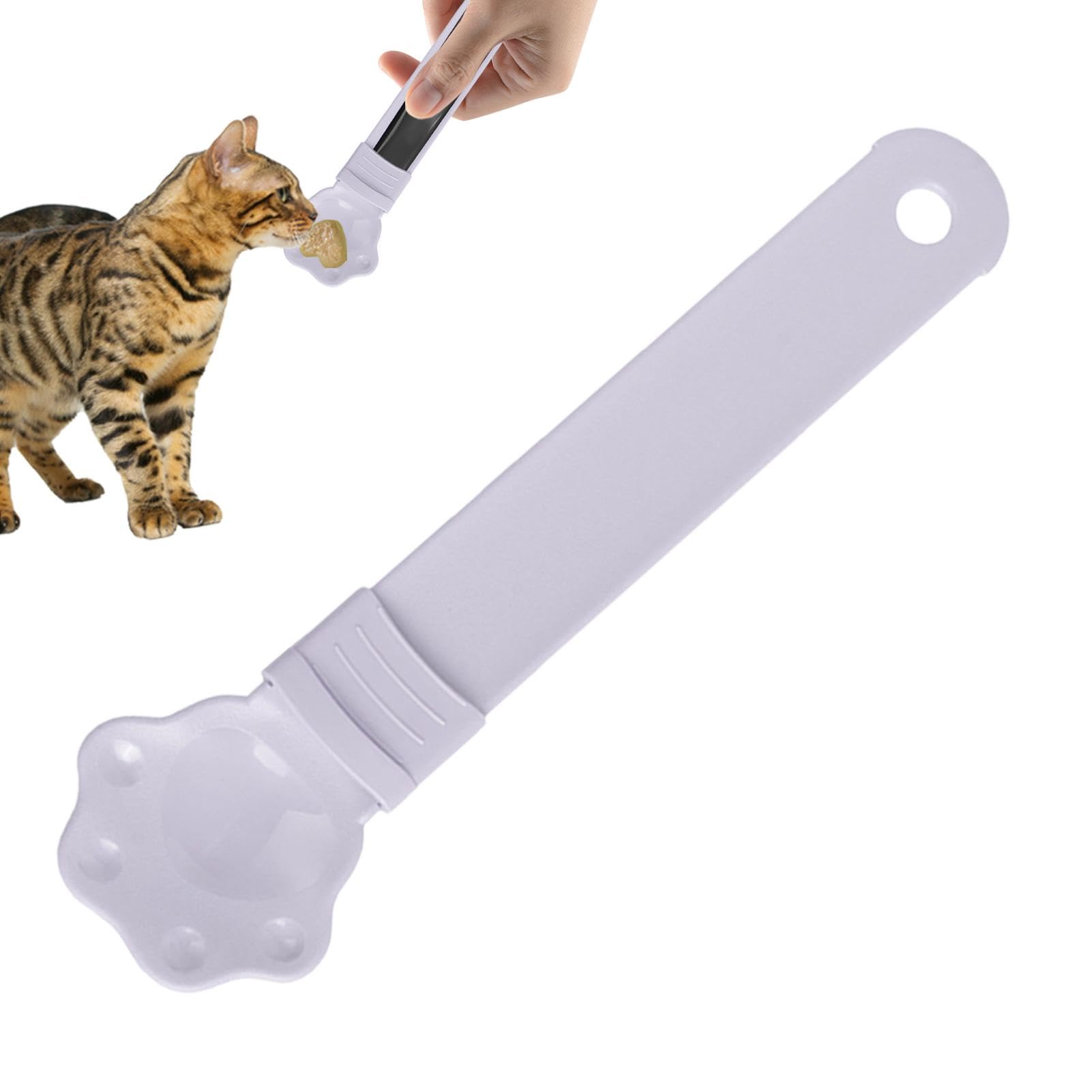3-pack Cat Strip Feeder, Cat Strip Squeeze Spoon met 3 kleuren, Cat