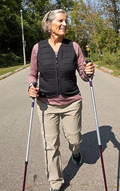 Power WearHouse Osteoporosis Weighted Vest for Bone Health, 5lbs