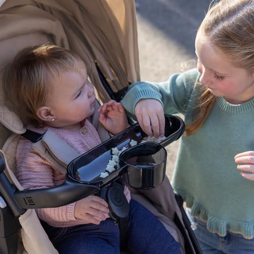Image of Evenflo Shyft Intuiti+ Stroller with Green & Gentle Fabric (Agate)
