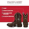 Justin Women's Gemma 8 Stylish Western Cowboy Boots