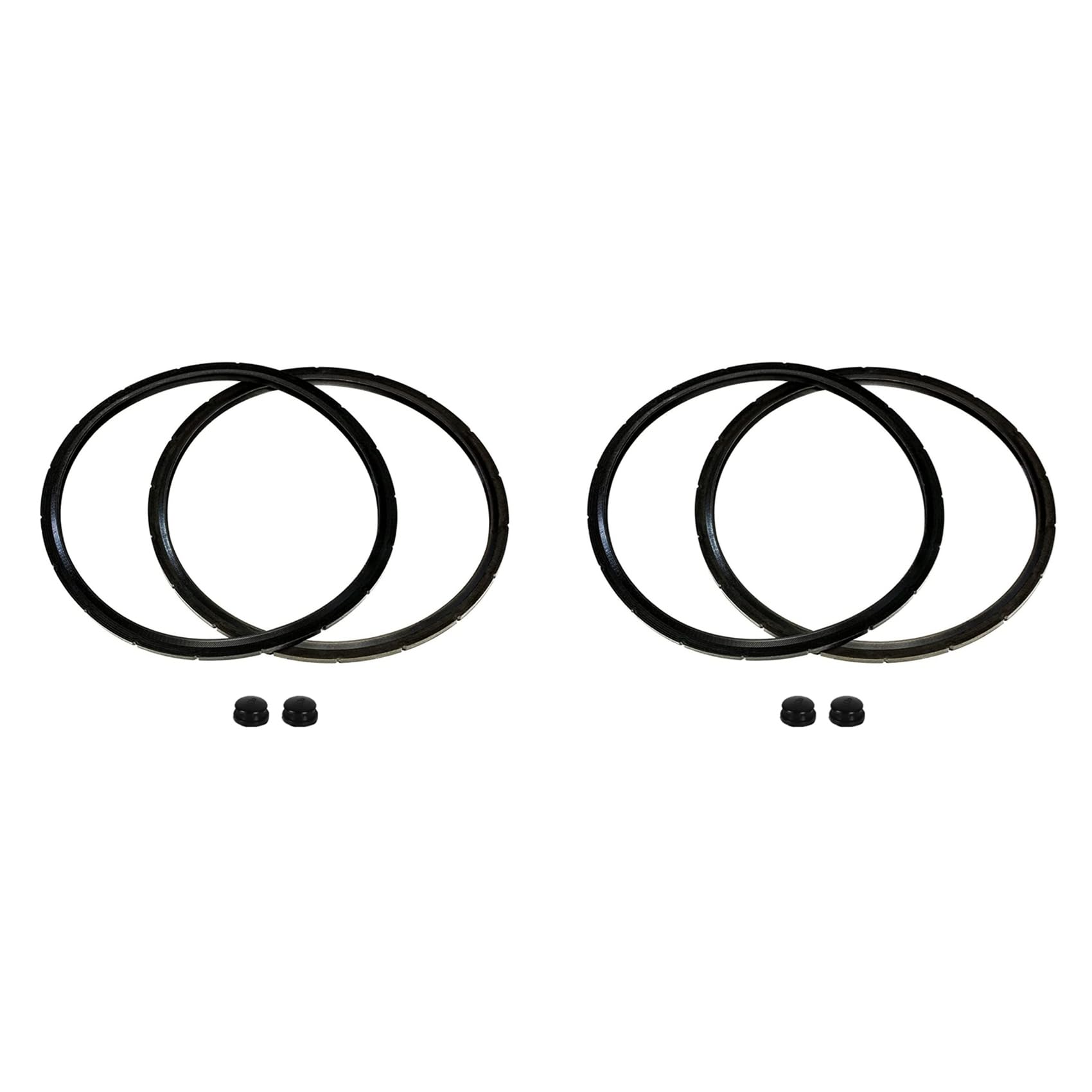 Hndhbfgrt 4x 09985 Pressure Canner Sealing Ring & Overpressure Plug Gasket Fits Presto 01745 01751 01755 01781 01782 01784