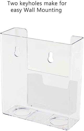 Miniatura 43 de Marketing Holders Tarjetero de pared con accesorios para colgar para tarjetas verticales de 2 x 3.5 pulgadas, regalo o recompensa, librerías, salas