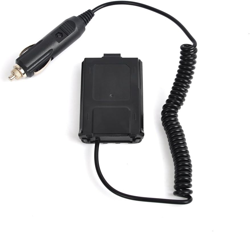 Battery Eliminator Car Charger for Baofeng Transceiver Ham Radio UV-5R UV-5R+ UV-5RA UV-5RA+ UV-5RB UV-5RC UV-5RD UV-5RE UV-5RE Plus Walkie Talkie image 2