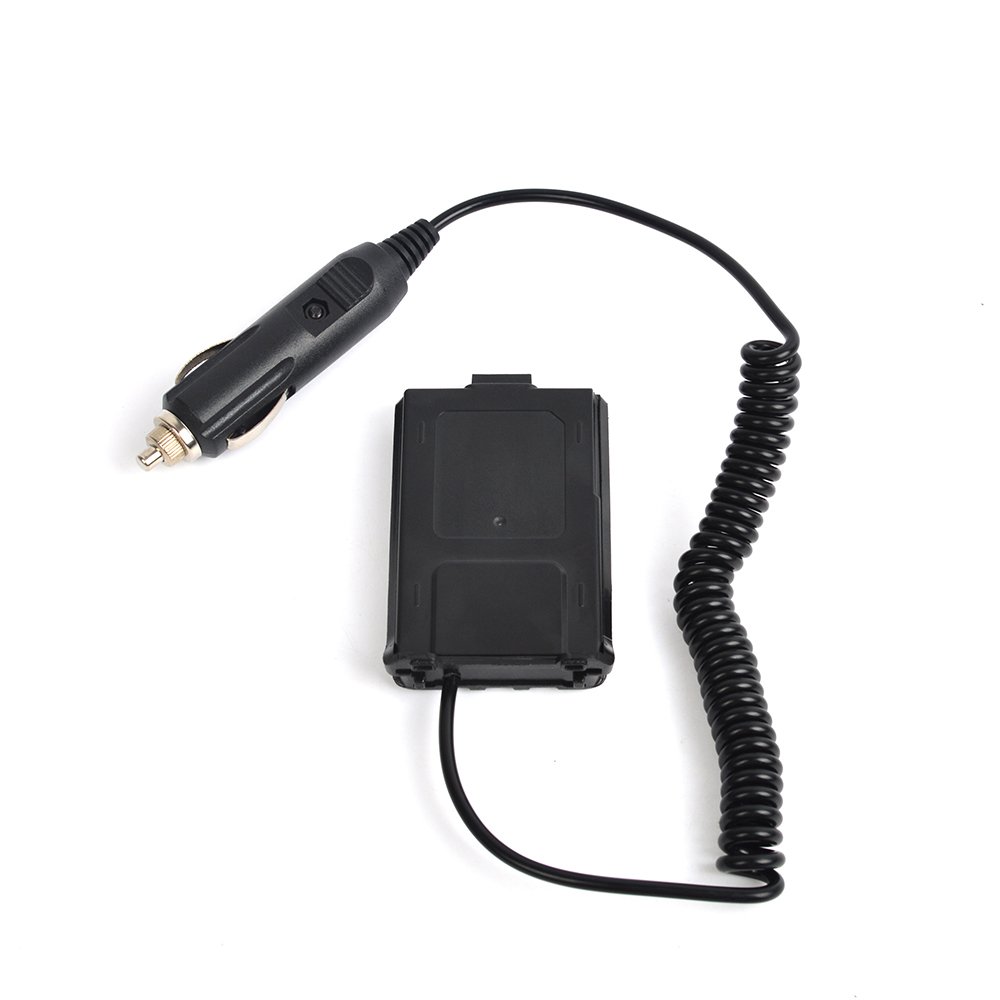Chargeur Voiture Pour Radios Baofeng - Compatible UV-5R, UV-82 - 12-24V DC - Protection Surintensité Et Surchauffe