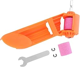 HOMSFOU 2 juegos de sacapuntas de brocas, afilador de brocas, herramienta multifuncional, brocas portátiles, afiladoras, pulidoras, amoladoras, amoladoras de corindón marrón