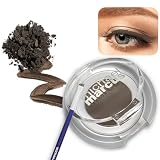 michael marcus Makeup Cake Eye Liner & Eyeliner Brush (Espresso) - Water...
