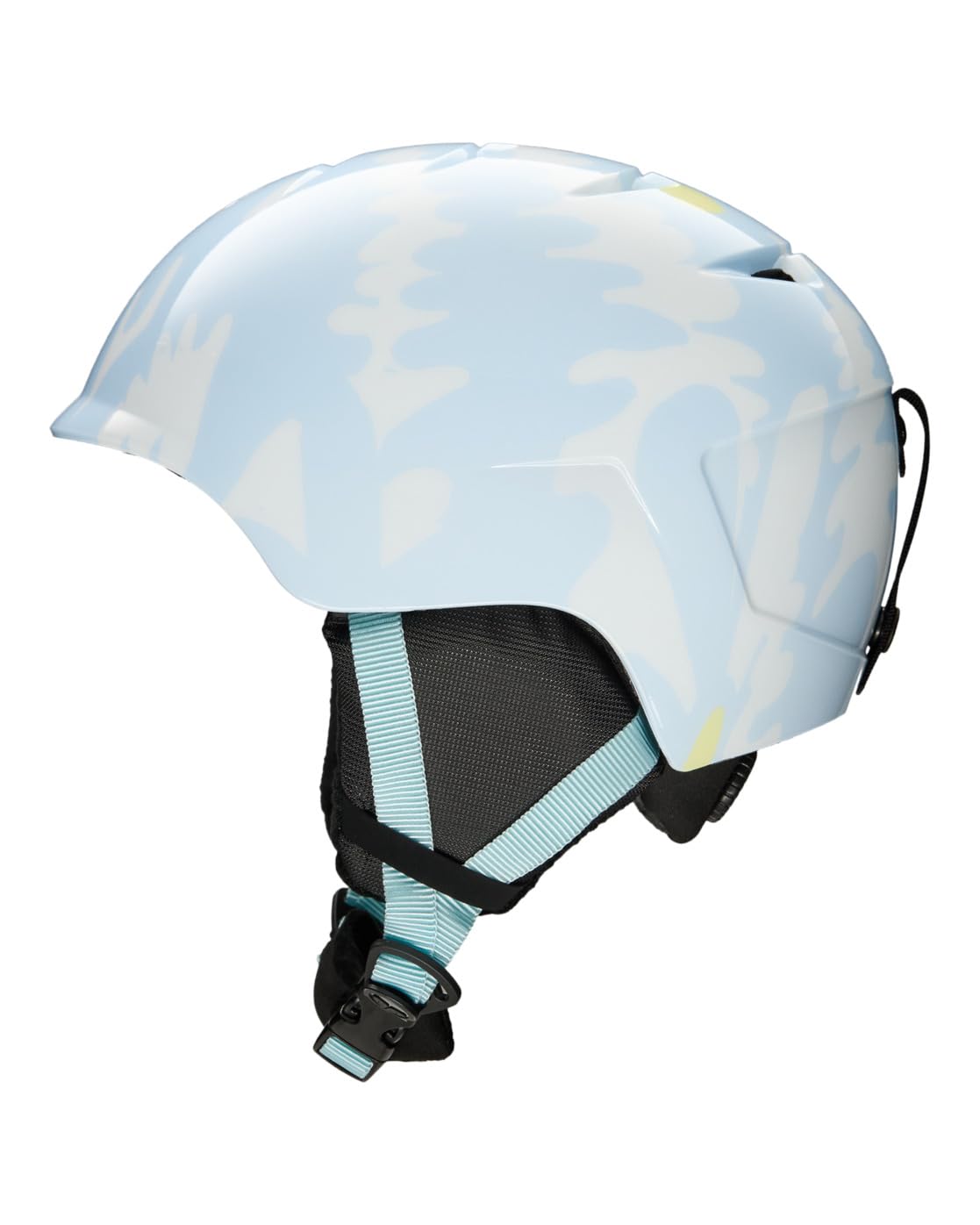 Roxy Slush Girl Casco Deportivo, Niñas, Flor Grande Azul Hielo, S/M