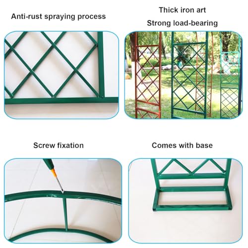 Pergola d'extérieur robuste à largeur réglable en métal bronze de 2,4 m