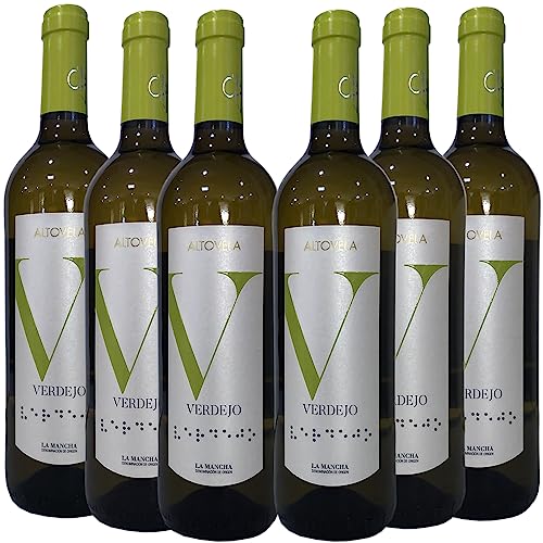 Vino Blanco Verdejo Joven D.O.P. La Mancha 75cl | Vinos Bodegas Altovela | 6 Botellas