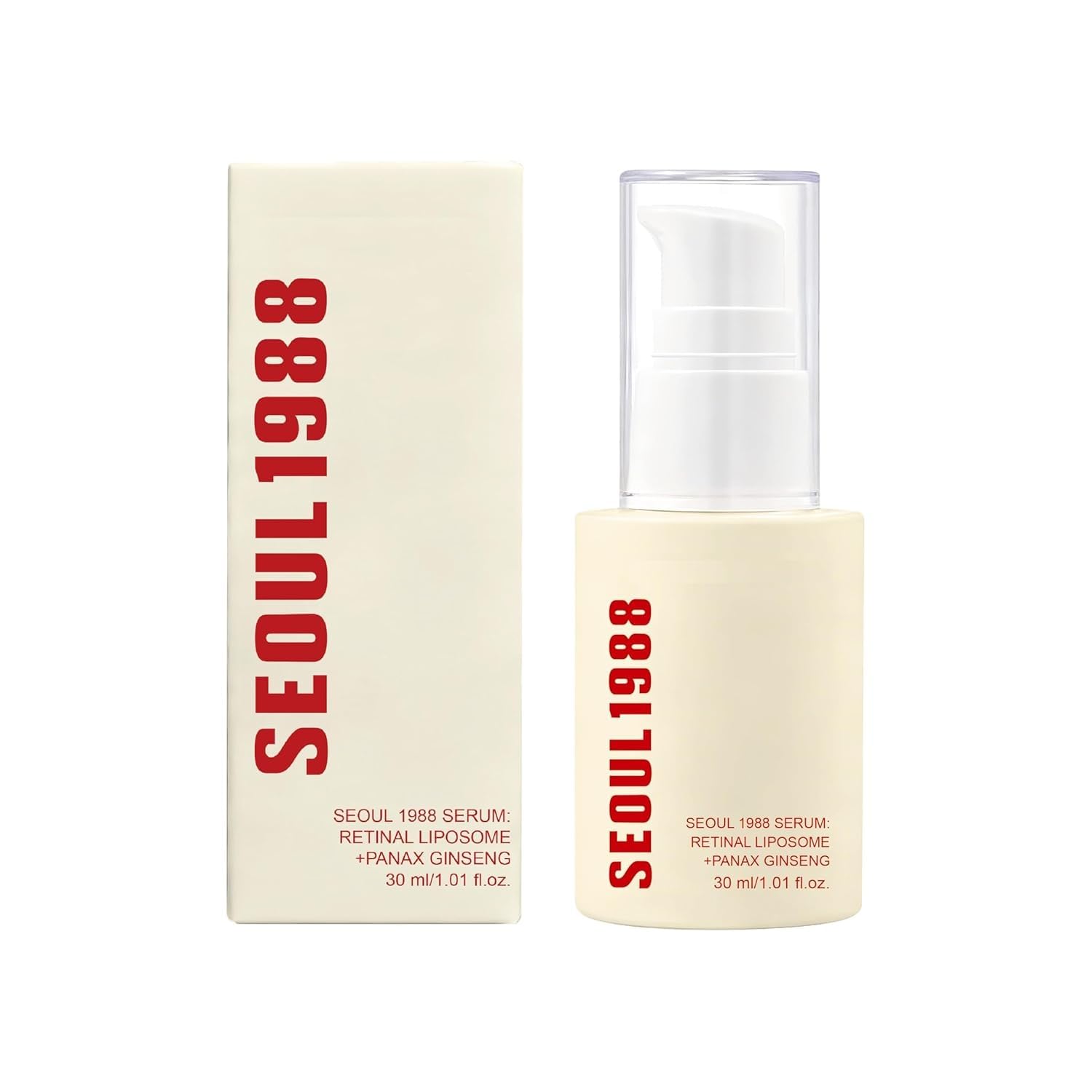 Shot Tightening Booster Korea | with Liposomized Retinal, Matryxyl, Pore Minimizer, Wrinkles & Fine Lines, Firmer and Smooth Skin (SEOUL 1988 Serum)