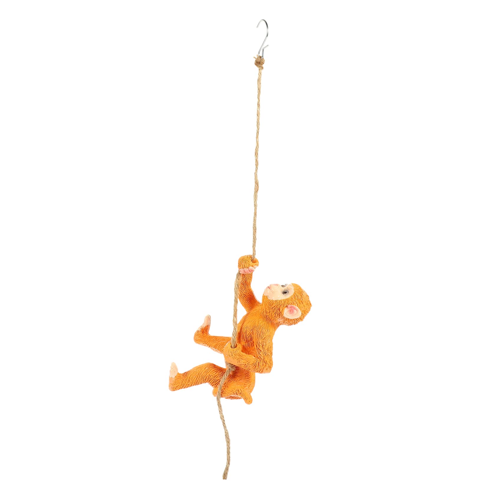 SUPVOX 1 set Garden Pendant Outdoor Hanging Monkey Decor for Garden Yard and Patio Charming Animal Ornament for Garden Decoration and Lawn Art