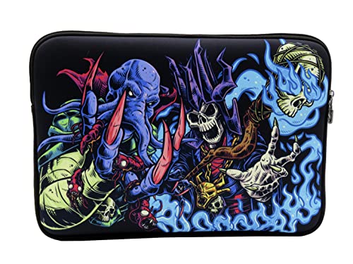 Protection PC portable D&D Black Light étui enfant multicolore