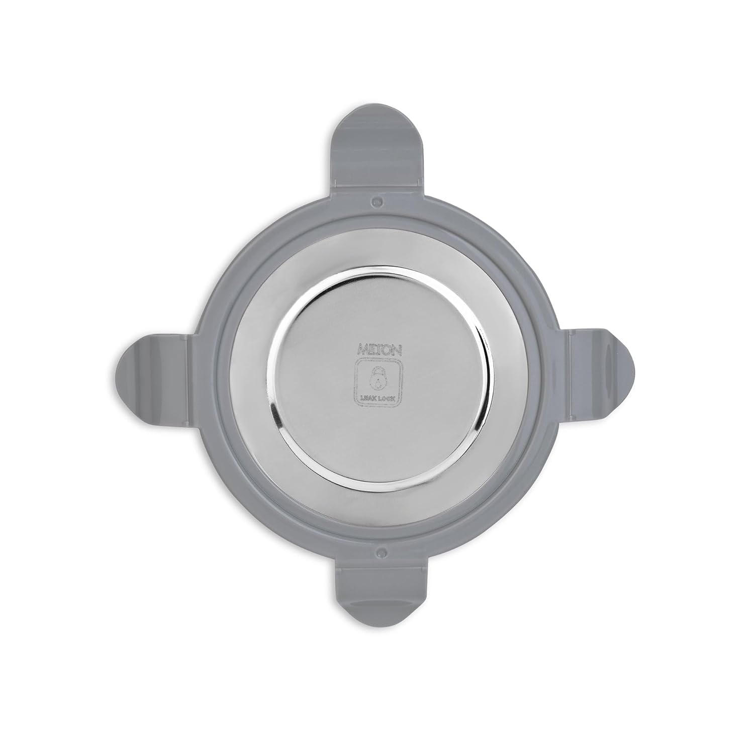 Replacement Click Top Lid for 320ml Lunch Box Container | Clip Lock Leak-Proof Spare| BPA-Free Plastic Tiffin Lid | Light Grey-image-16