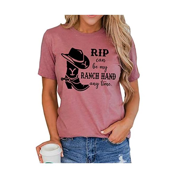 Rip-Can-Be-My-Ranch-Hand-Any-Time-T-Shirt-Womens-Casual-Country-Music-Graphic-Tees-Short-Sleeve-Tops Rip Can Be My Ranch Hand Any Time T-Shirt Womens Casual Country Music Graphic Tees Short Sleeve Tops (Cameo Brown, Medium)