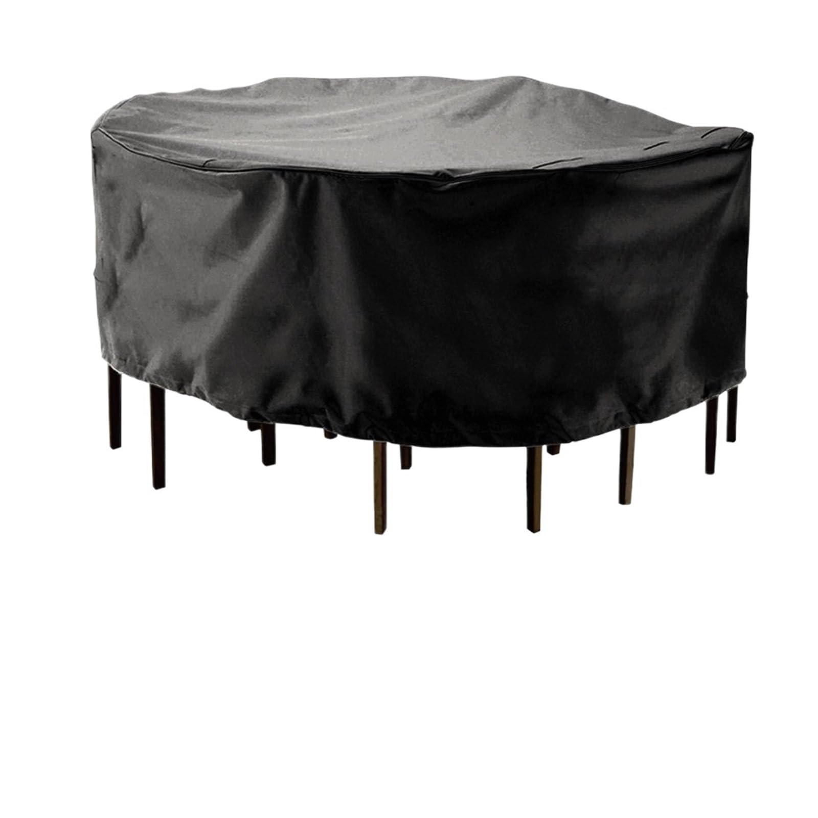 Yusuzh 180X90cm Outdoor Garden Furniture Cover Round Table Chair Set Waterproof Oxford Wicker Sofa Protection Patio Rain Snow Dustproof Covers For Patio Furniture(180X90cm)