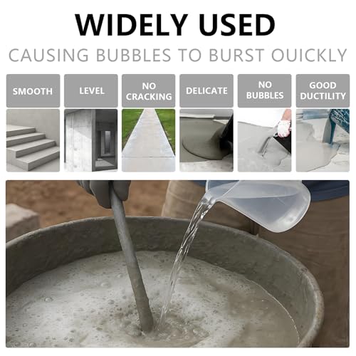 Concrete Defoamer - 1 Pound | Heavy-Duty Anti-Foaming Agent for Cement, Mortar & Grout | Improves Mixing, Pumping & Surface Finish | Works in Hot/Cold Weather (Clear, 1 Pound) - Image 4