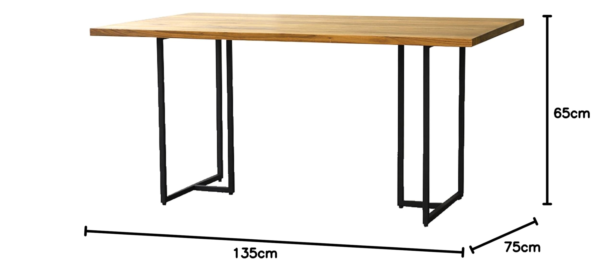 ノーウェアライクホーム DINING TABLE ノードⅡ 幅135