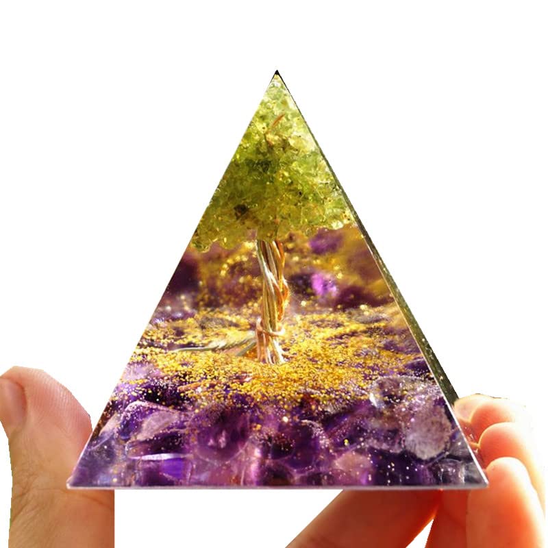 Tree-Orgonite-Pyramid-with-Positive-Reiki-Energy-Generator-Amethyst-Peridot-Crystal-Healing-Orgone-Collection-Wealth-Lucky-Meditation-Tool