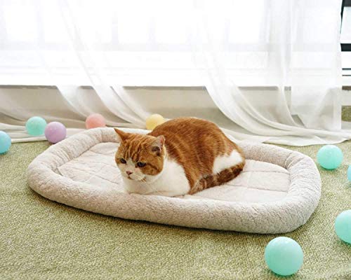 Image of PAWSOME Bolster Pet Bed | Dog Beds Ideal for Metal Dog Crates | Machine Wash & Dry (M)