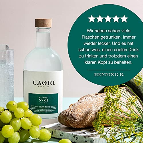 Laori Juniper No 1 | Alkoholfreie Alternative zu Gin | Natürliche Botanicals | Frei von künstlichen Aromen | Vegan… – Bild 8