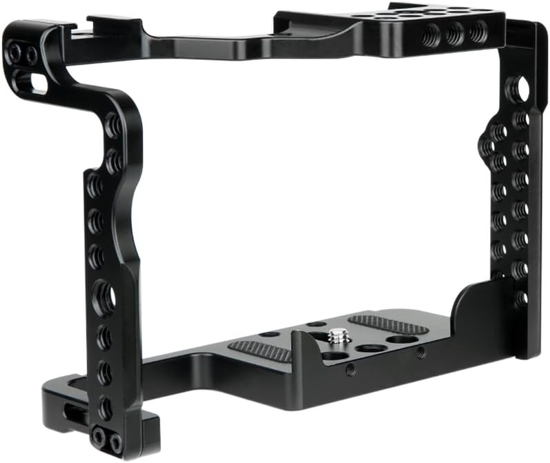 NICEYRIG Cage for Panasonic Lumix G9/GH5II/GH5/GH5S, with NATO Rail Cold Shoe - 349