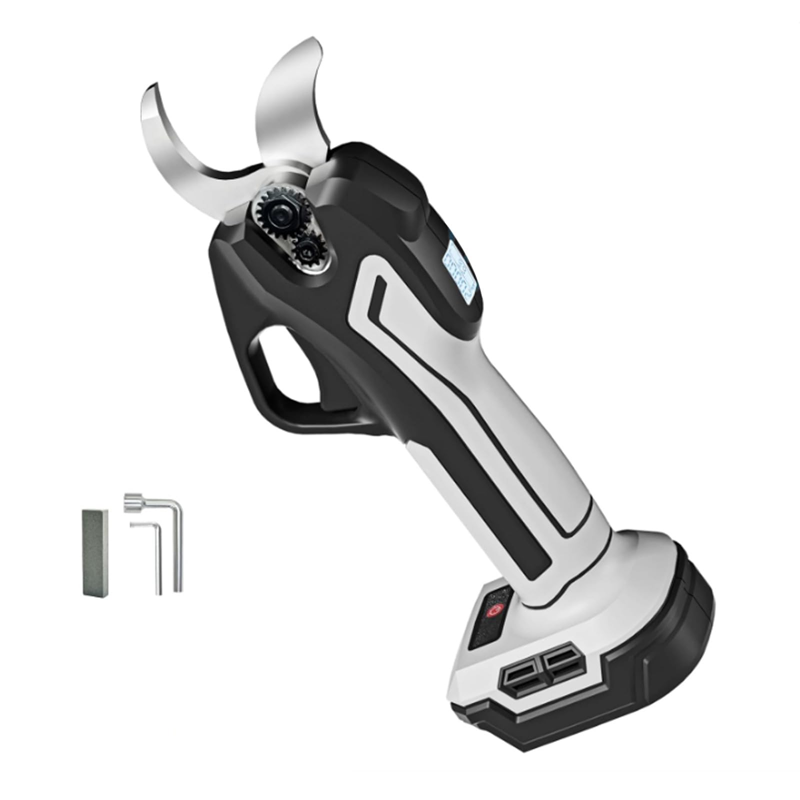 電動剪定バサミ 電動バサミ 園芸用はさみ 32mm切断径ブラシ2段階開き口調節可 Amazon | 電動剪定バサミ 電動バサミ 園芸用はさみ 【山本造園会社監修