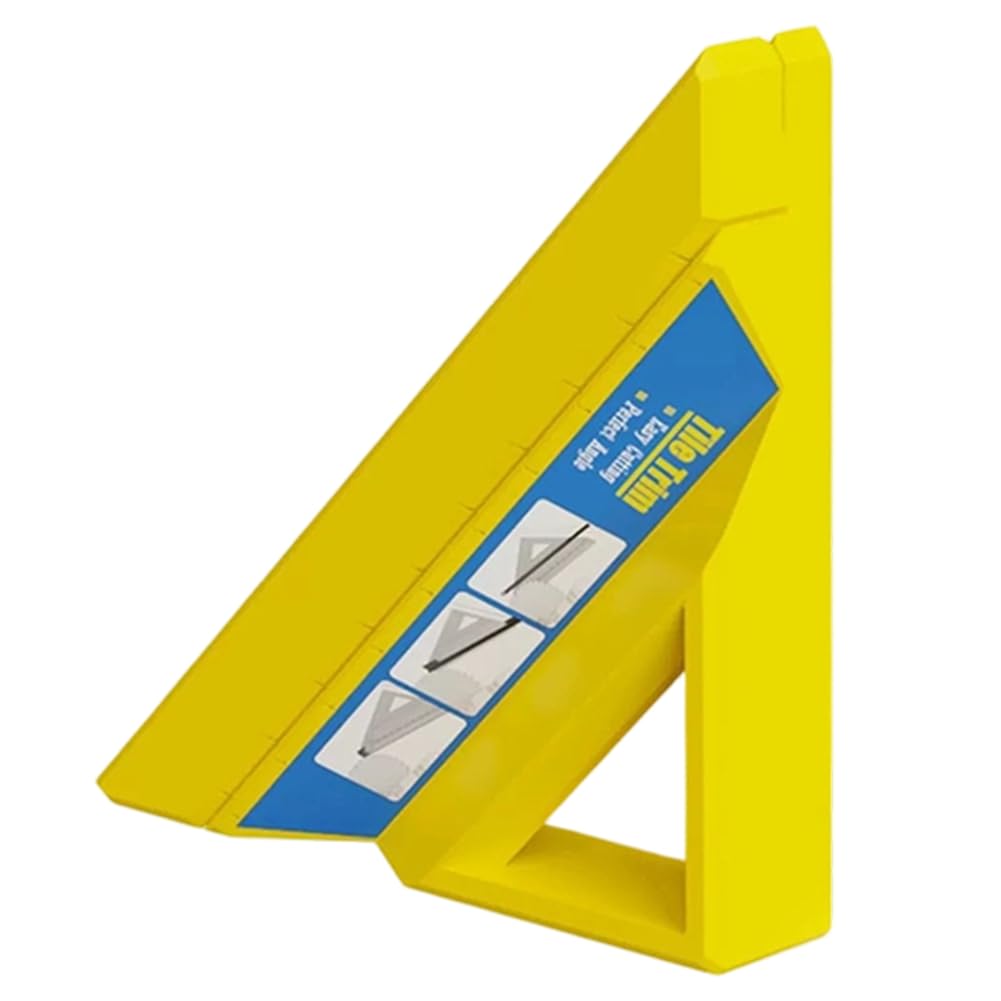 Jnchdghwa Beveled Tile Trim Cutting Tool- Tile Tool for Installation,45 Degree Edge Design