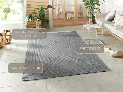 Tapis d'extérieur lavable et durable pour salon et jardin
