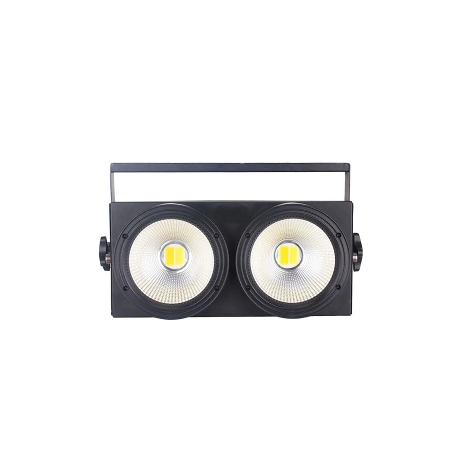 LED Stage Lights, LED COB 2eyes 2x100W Blinder Lighting DMX Stage Effect Controller Club Show Night DJ Disco for Wedding Party