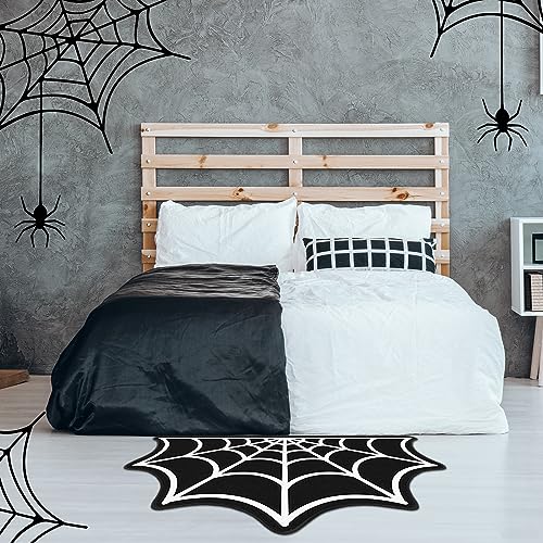 Tapetes de baño de araña Halloween 3 piezas 80x40 cm miniatura 6
