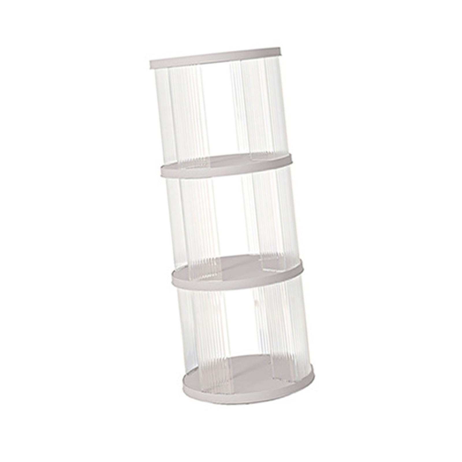 Buxuaaaa A Buxuaaa Multi Layer Rotating Bookshelf Tower Rotating Bookshelf With Multi Layer For Efficient Storage In Tight Space Living Room