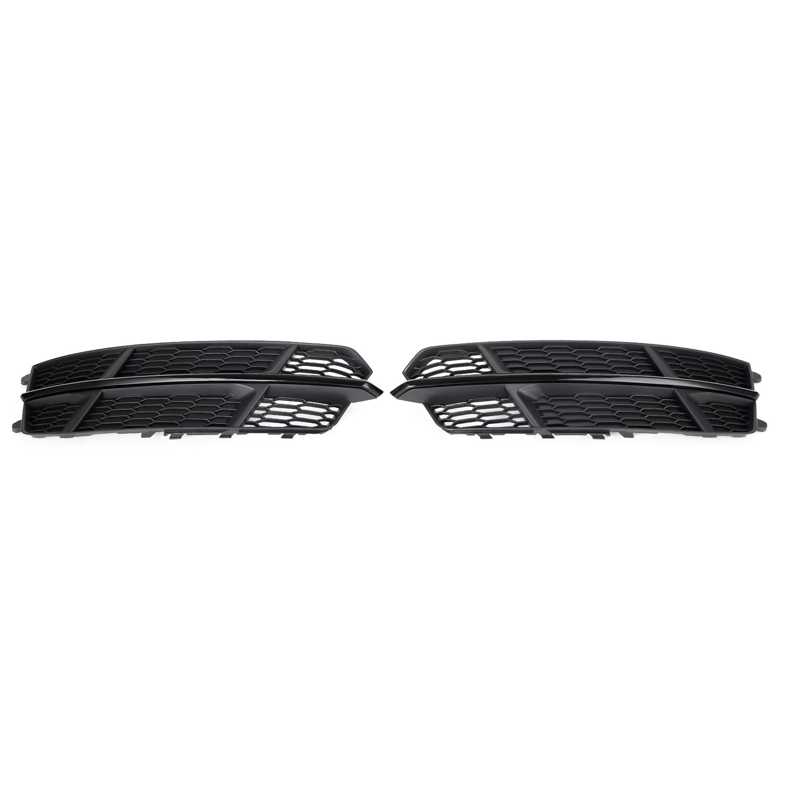 Griglia paraurti Anteriore Front Bumper Lower Grille Fit for Audi A6 C7 S-Line 2016-2018 Matt Black (No Logo)