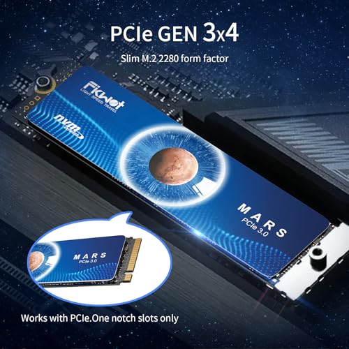 Fikwot FX550 NVMe SSD 500GB M.2 SSD PCIe 3.0×4, Read Up to 3,000 MB/s, M2 2280 Internal Soild State Drive, Compatible with Desktop, Laptop and Mini PC, QLC NAND Flash - Image 4